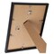 Black 8.5x11 Picture Frame Set of 3, High Transparent Frame for 8.5 By 11 Photo Collage Canvas Poster Size Wall Mount and Tabletop Horizontally Vertically (Black, 8.5 x 11 inches)